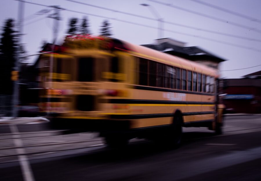 Nude Man Driving Stolen School Bus Leads Police on Chase - Middle ...