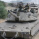 Armored Corps Operate Near the Gaza Border