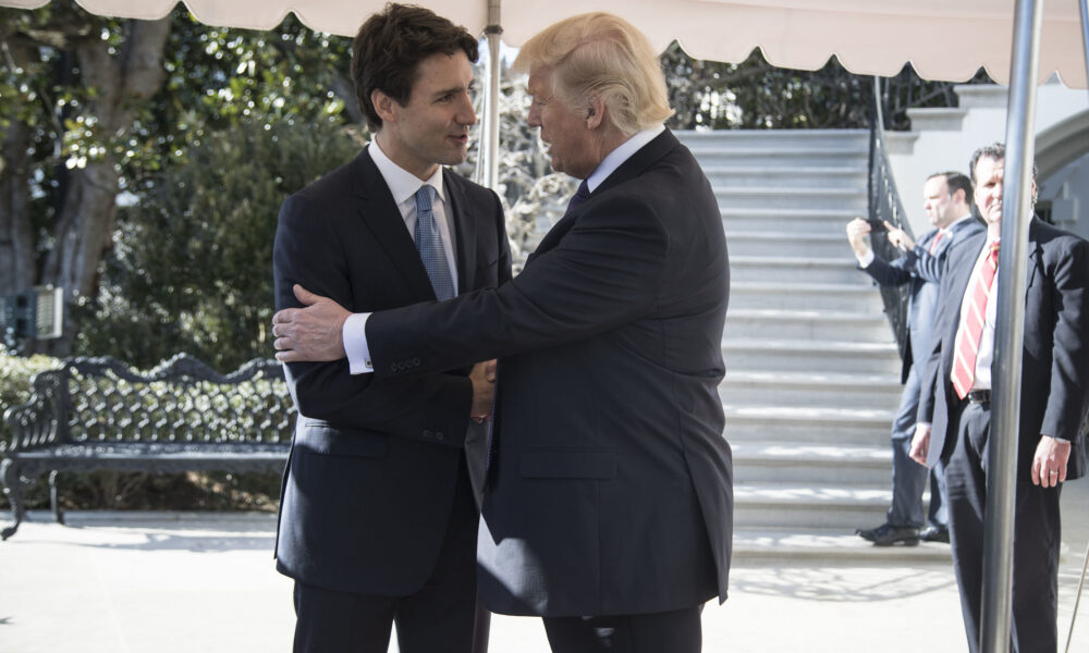 Justin Trudeau visits Trump