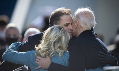 Hunter Hugging Parents