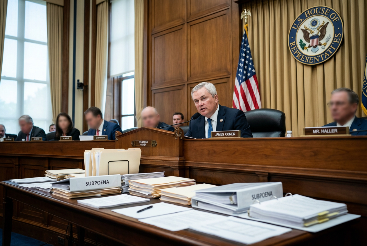 Comer Blasts Clintons Over Epstein Interview Demand