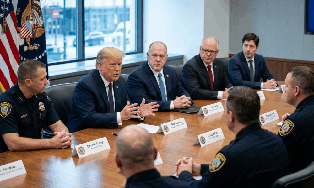 Border Czar Meets Minnesota Leaders Amid Tension