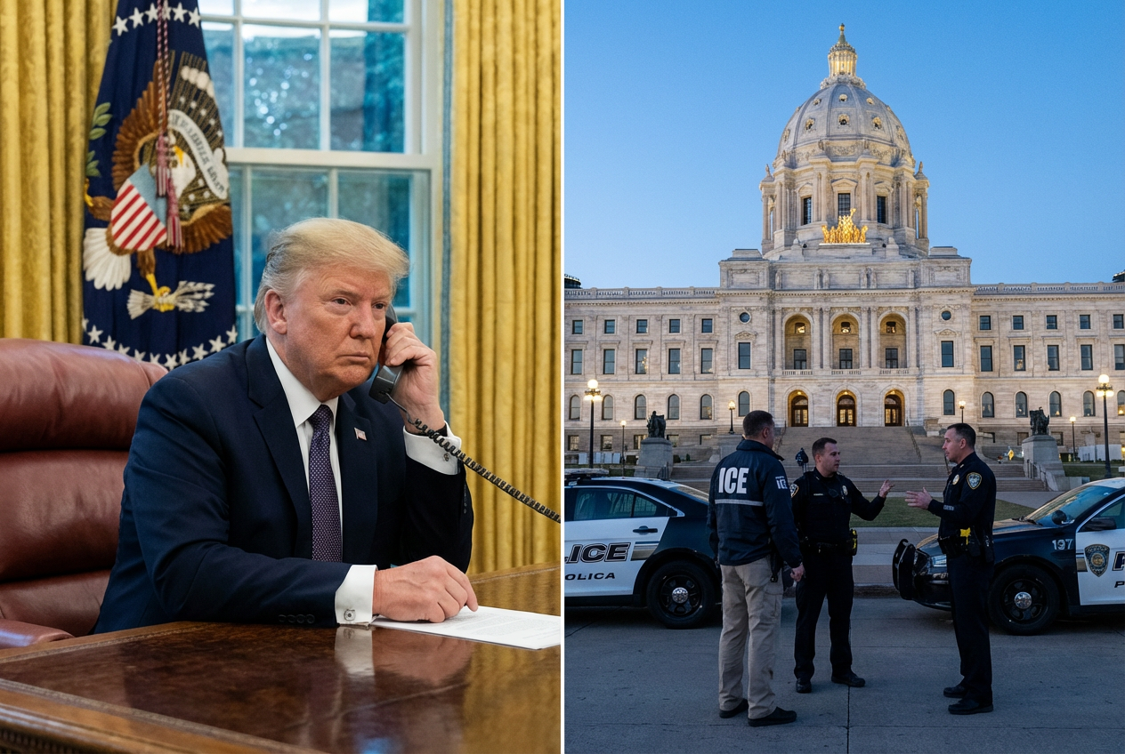 Trump Demands End to Minnesota Chaos Fast