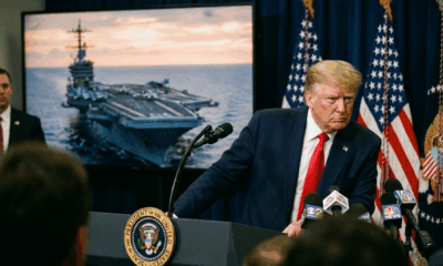 Trump Pressures Iran as US Navy Approaches