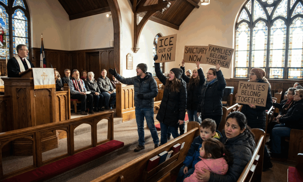 Church Stormed as Lawless Protests Grip Minnesota