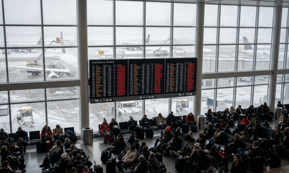 Winter Storm Triggers Record Flight Chaos