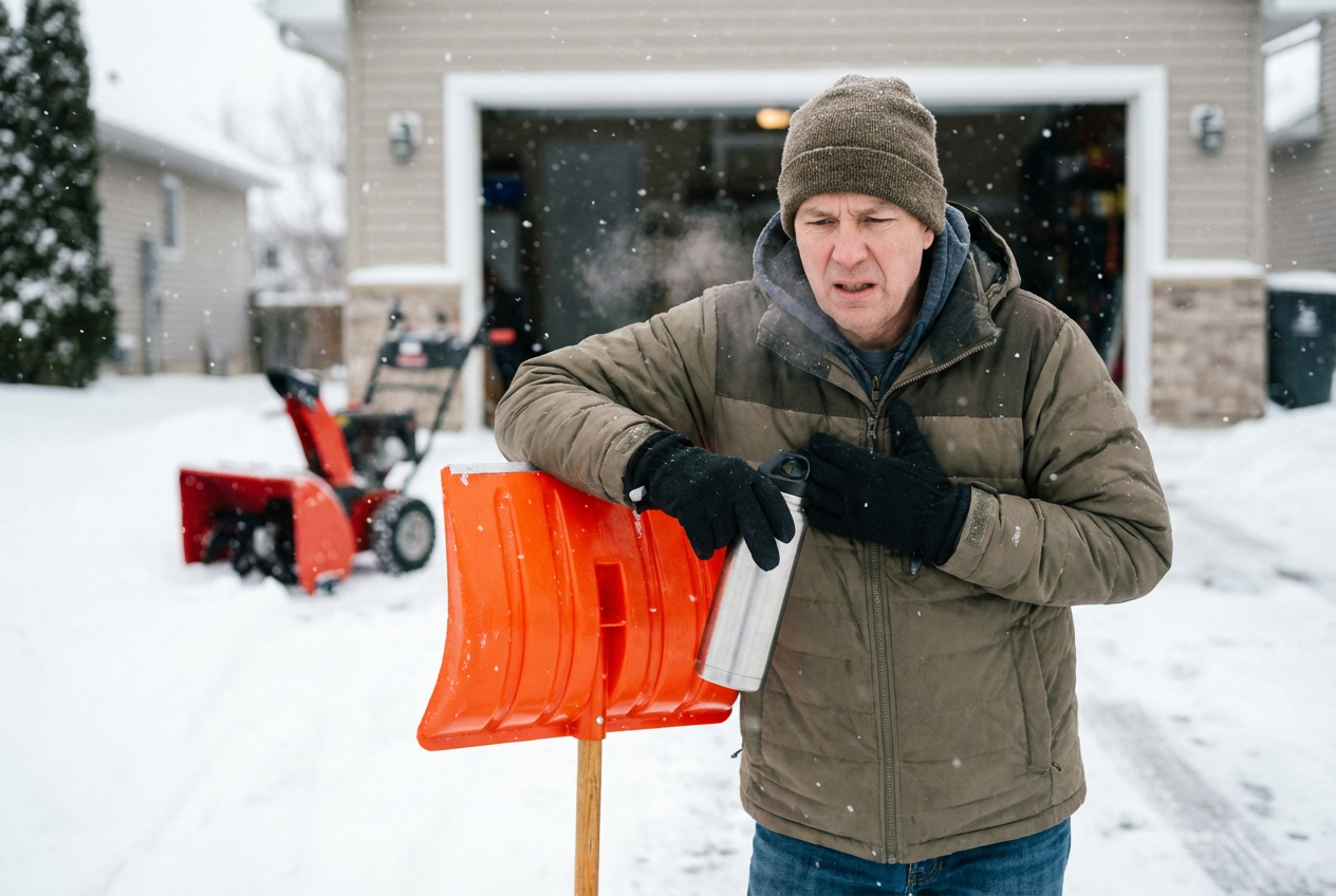 Cardiologist Warns: Stay Safe Shoveling in Storms