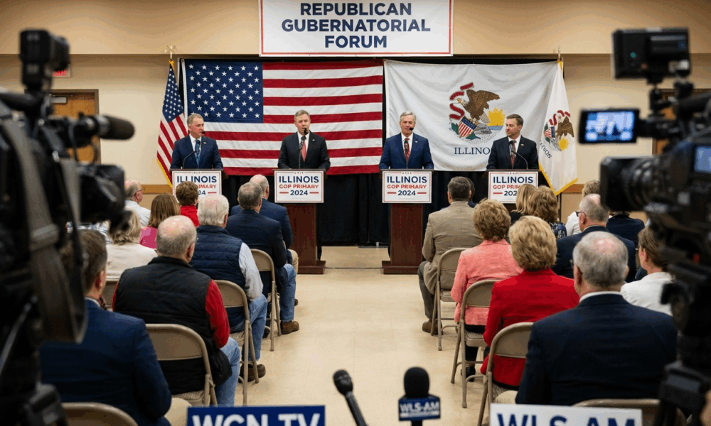 GOP Hopefuls Rip Pritzker At Illinois Forum