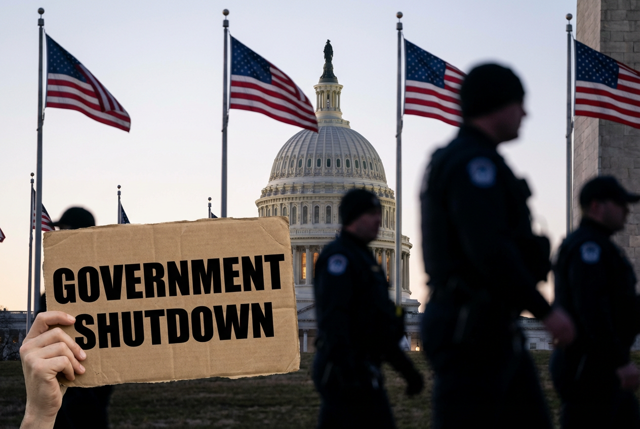 Senate Democrats Push Shutdown Over ICE Actions