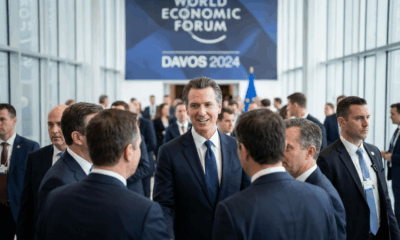 Newsom Scorched By Treasury Chief At Davos