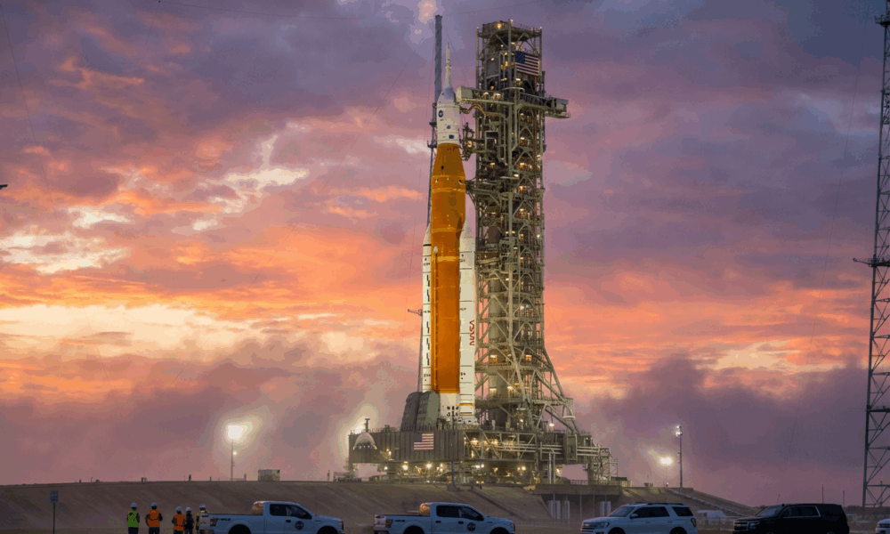 NASA Preps for Historic Moon Mission Launch