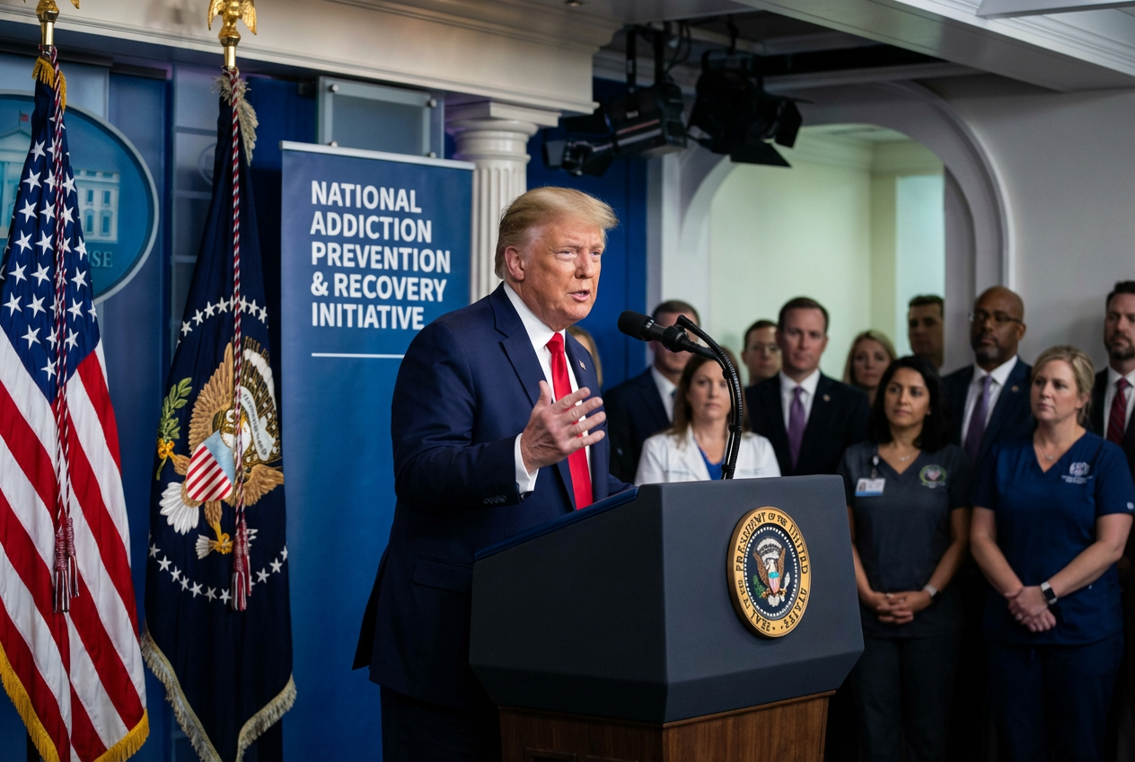 Trump Launches Sweeping Addiction Recovery Effort