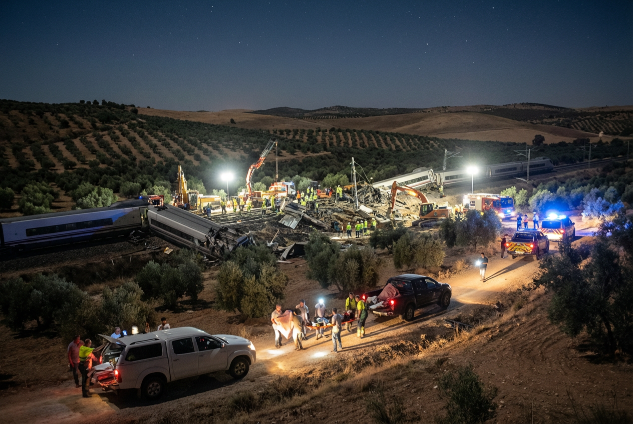 Spain Train Disaster Leaves Dozens Dead