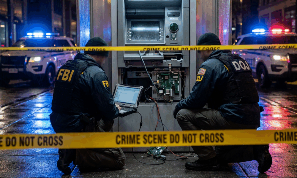 DOJ Cracks Down on ATM Theft Ring Tied to Gangs
