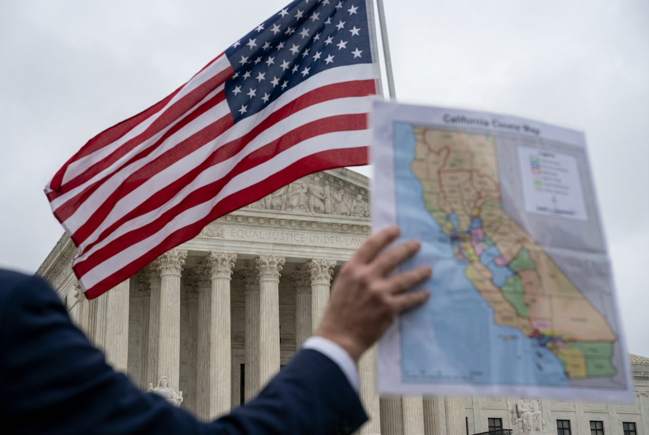 Trump Backs GOP Fight Against California Map