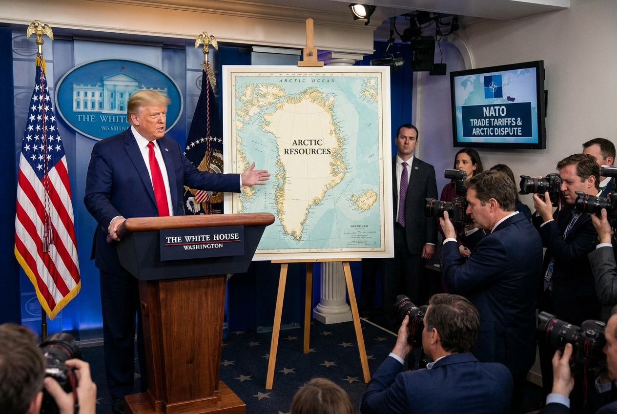 Trump Eyes Tariffs Over Greenland Deal