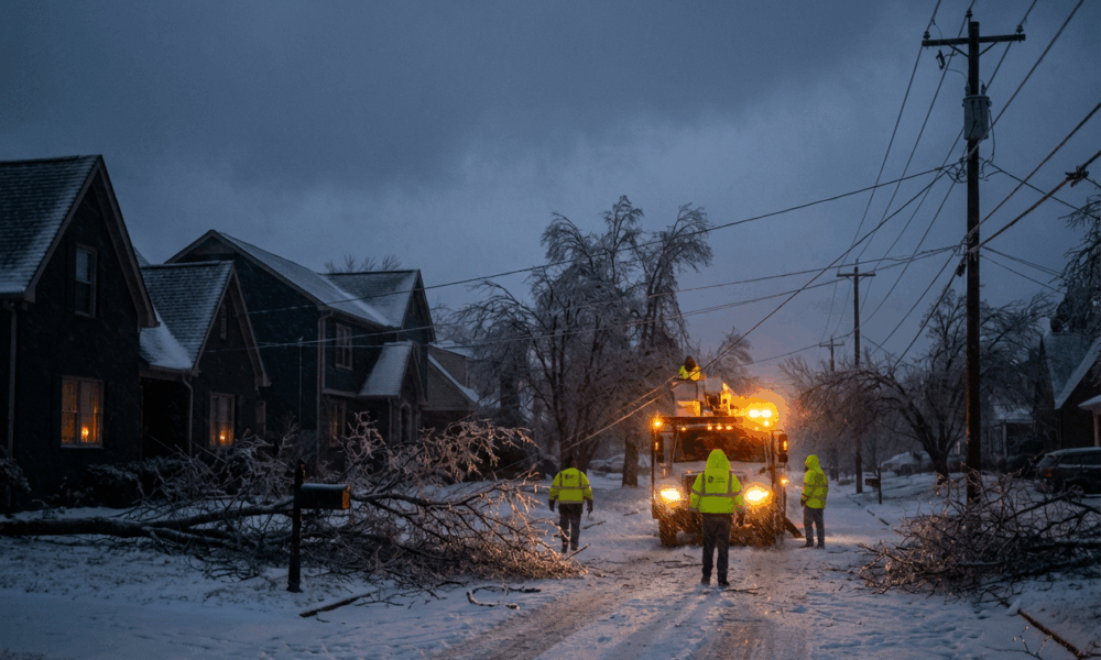 Winter Storm Hammers Nation, Power Grids Stagger