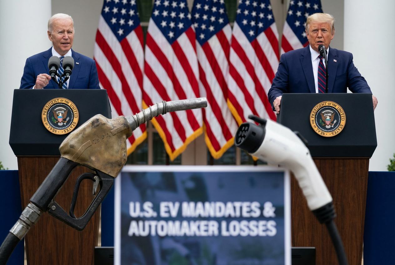 EV Losses Drain Automakers as Mandates Falter