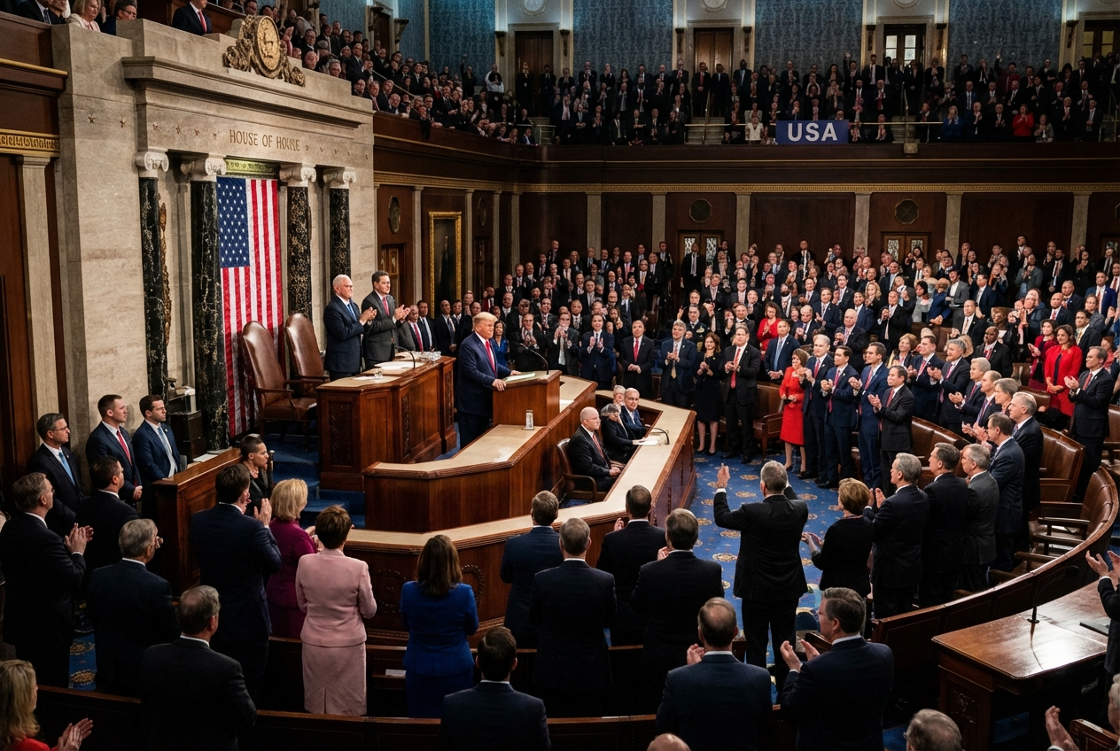 Tlaib Shouts KKK Amid USA Chants