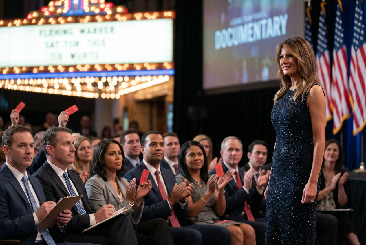 Elites Panic as Melania Documentary Shatters Records