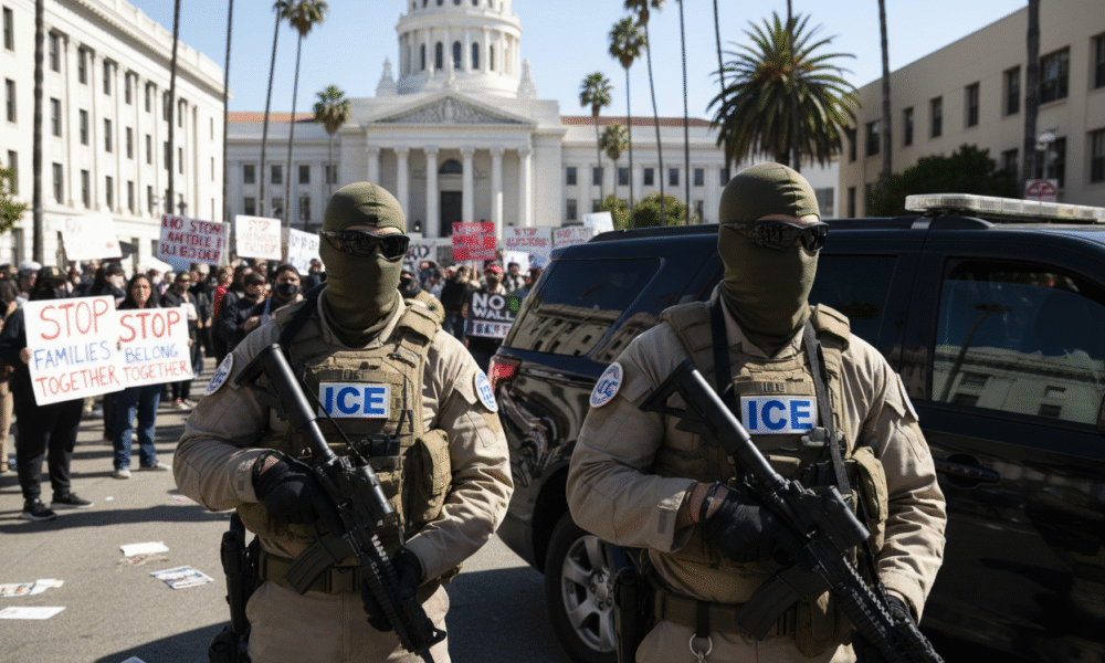 Judge Halts California’s Attack on Masked ICE Agents