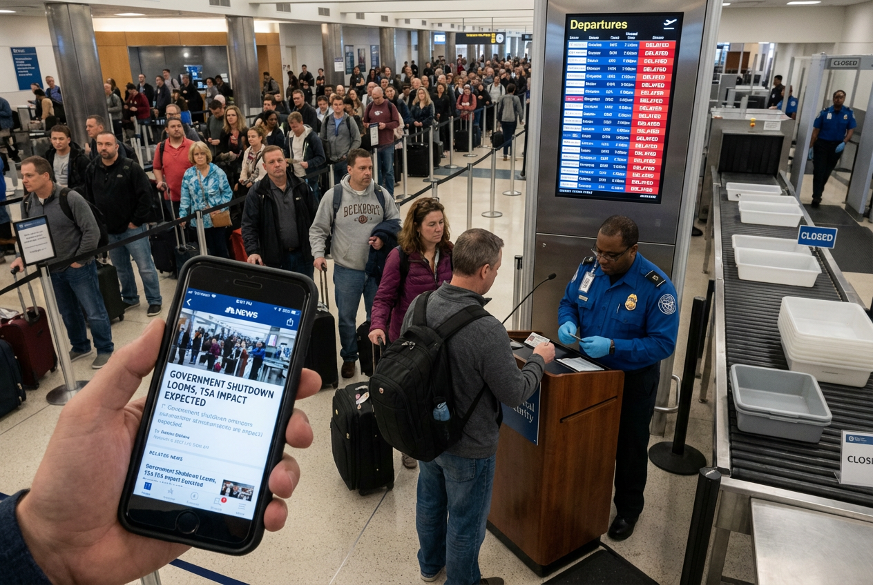 Senate Leaves Town, DHS Shutdown Looms