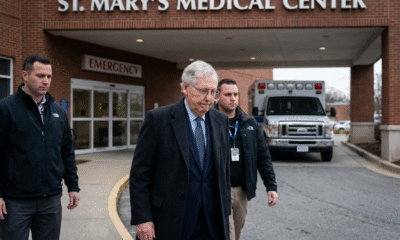 Mitch McConnell Hospitalized Flu-like Symptoms Raise Questions