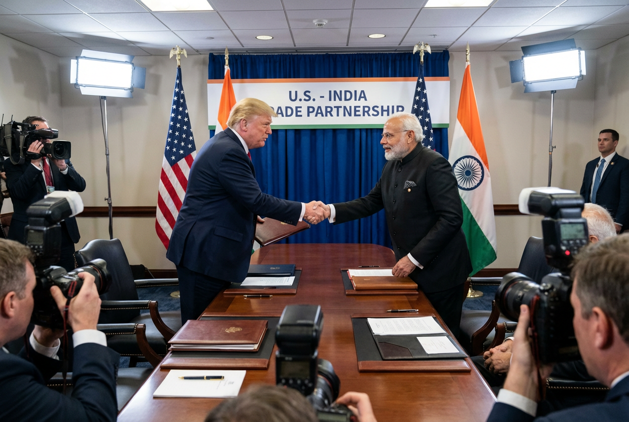 Trump Secures New Trade Deal With India