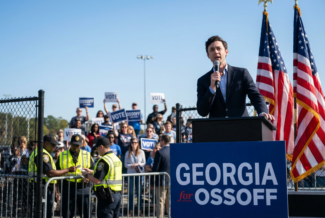 Georgia Democrat Rips Trump, Demands ID to Enter