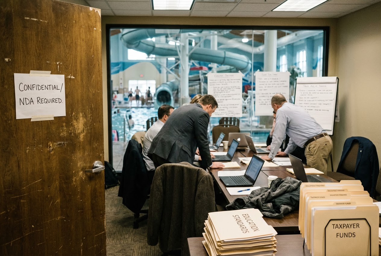 Wisconsin DPI Hides Spending on Waterpark Workshop