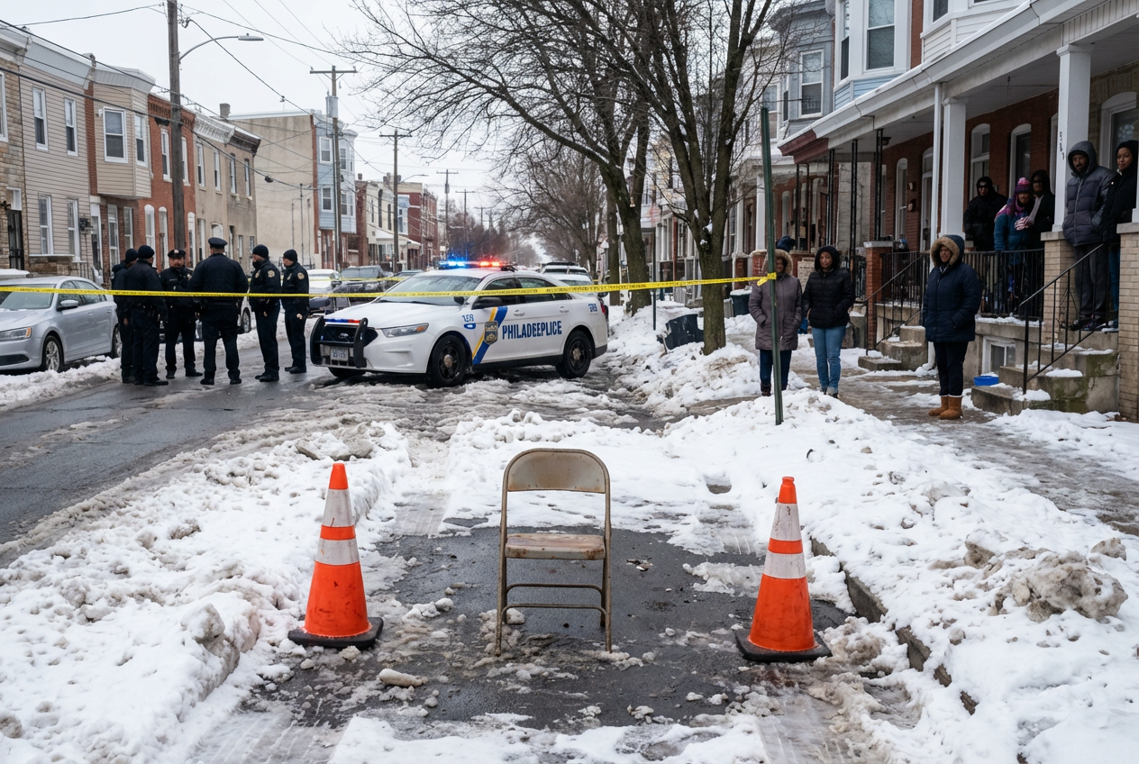 Snow Parking Dispute Ends in Violence