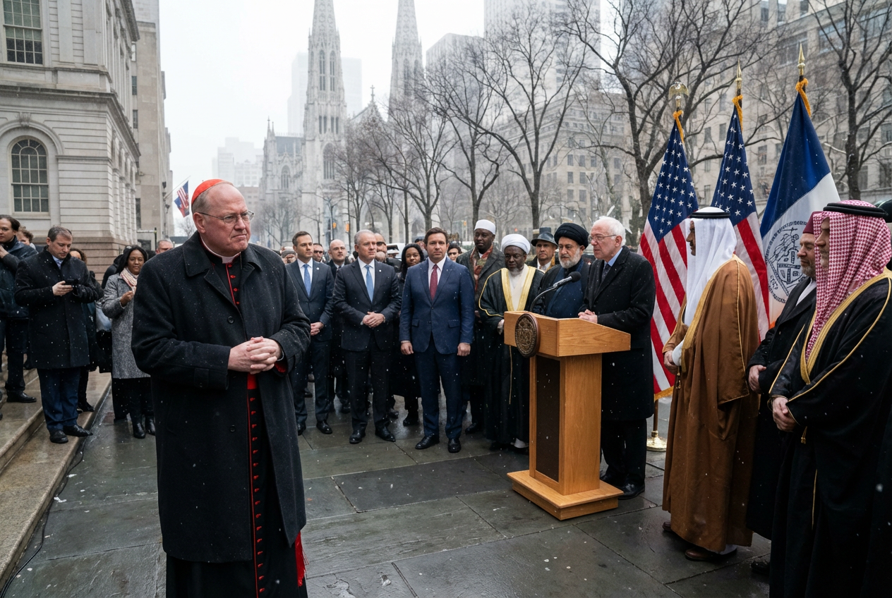 Cardinal Dolan Tickled Over NYC Mayor Snub
