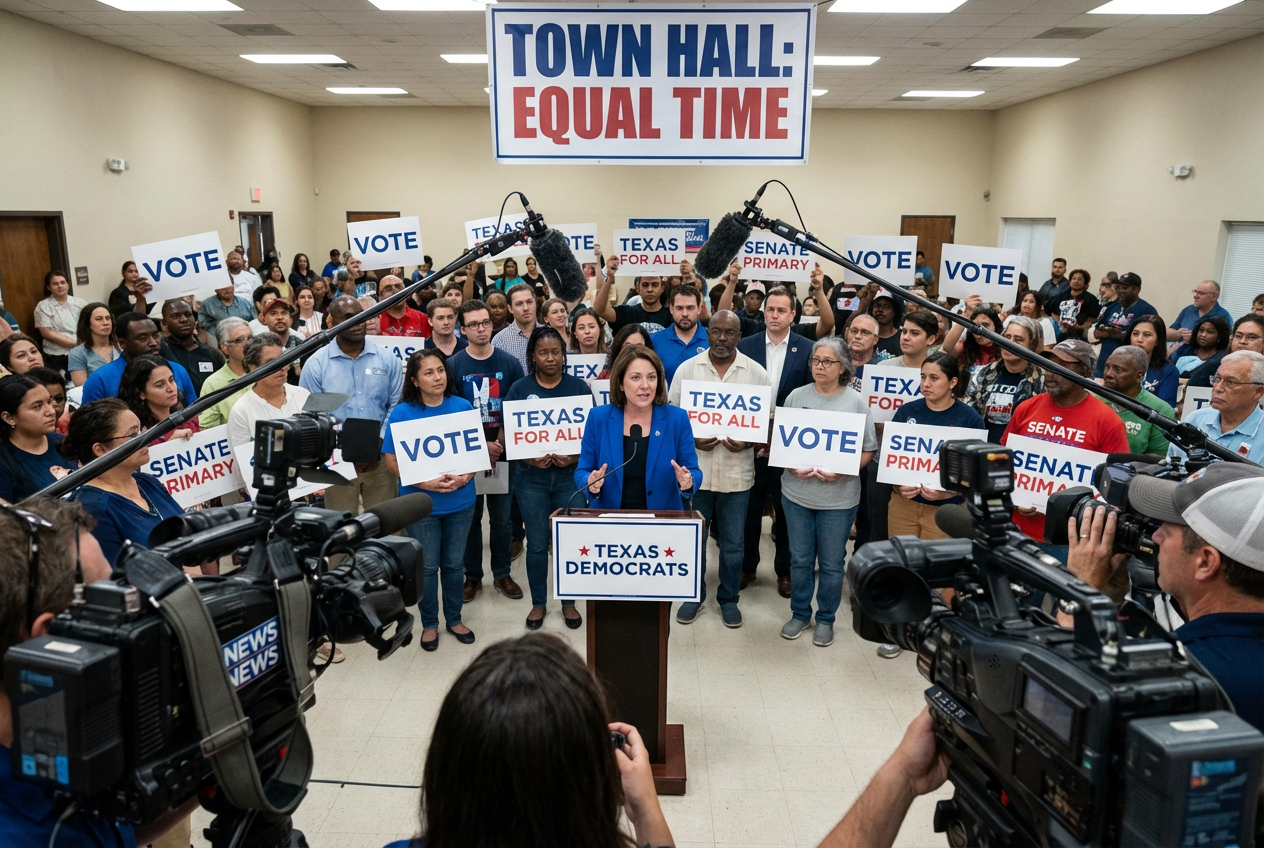 Crockett Leads Texas Senate Democrat Poll