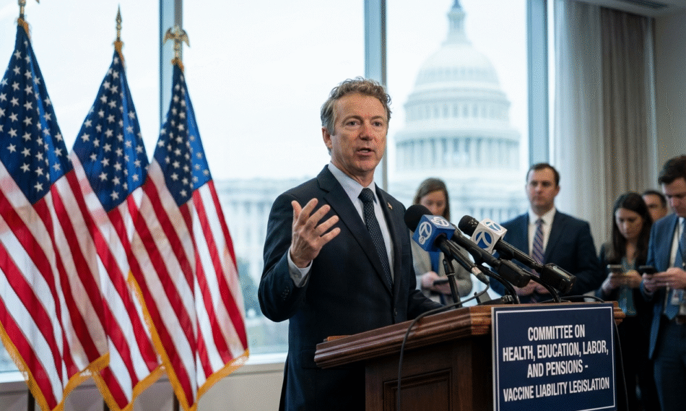 Rand Paul Targets Vaccine Maker Protections