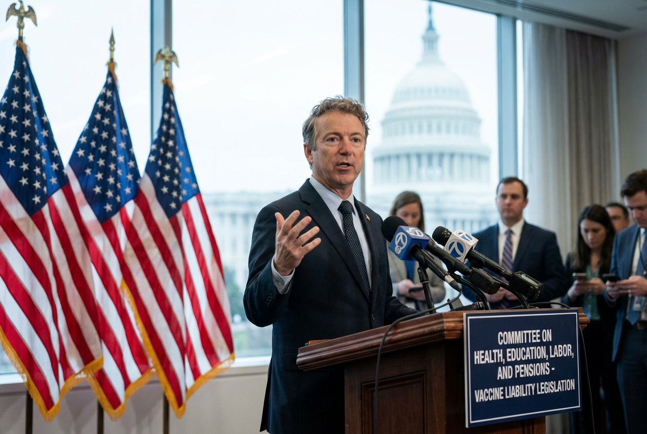 Rand Paul Targets Vaccine Maker Protections