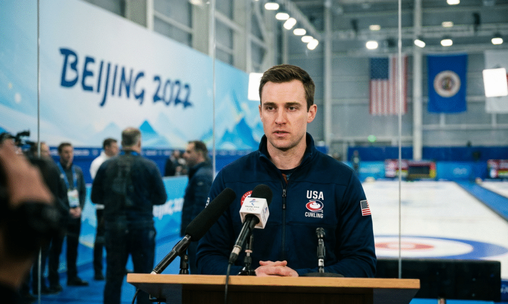Olympic Curler Slams ICE Actions in Minnesota