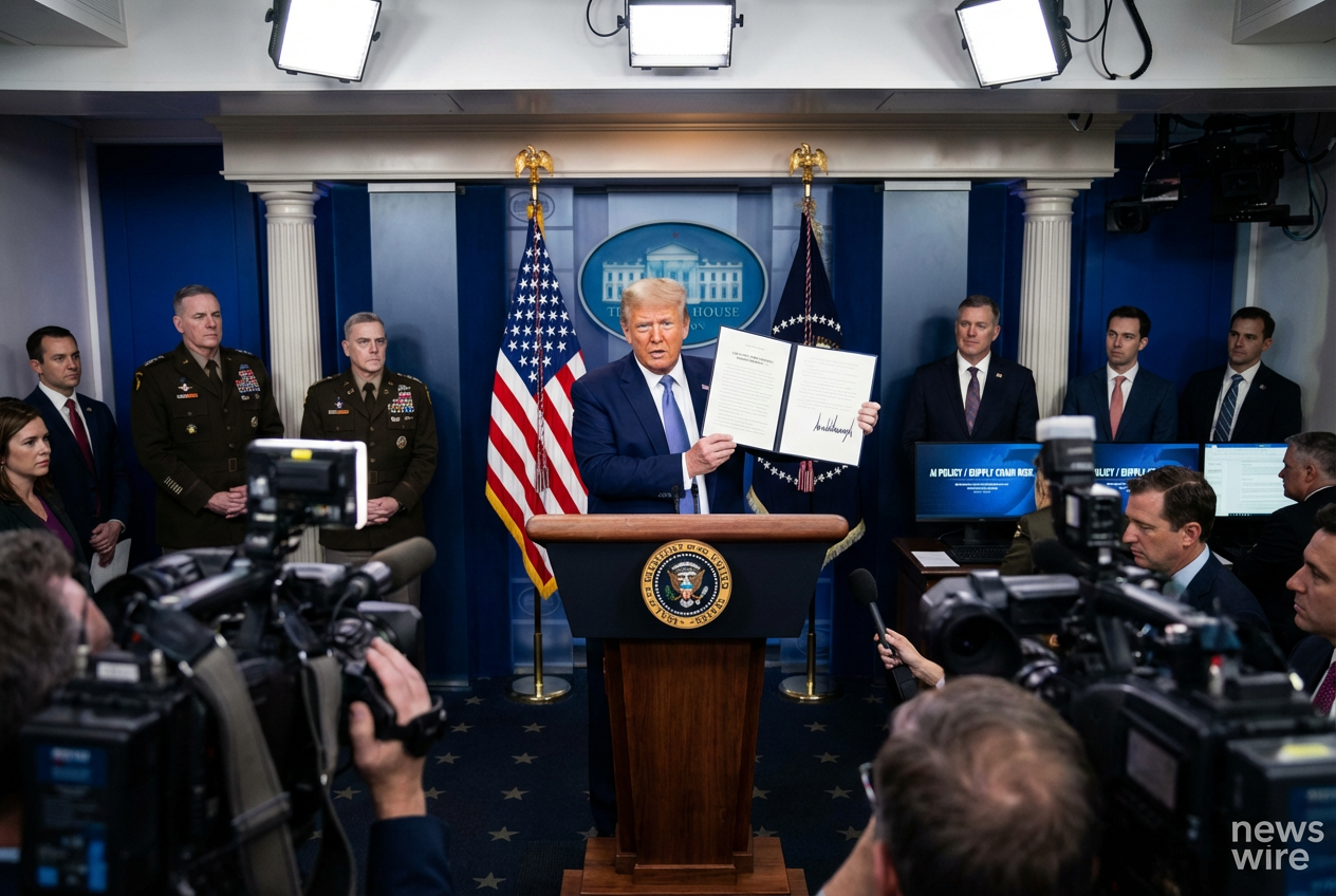 Trump Blacklists Woke AI From Military