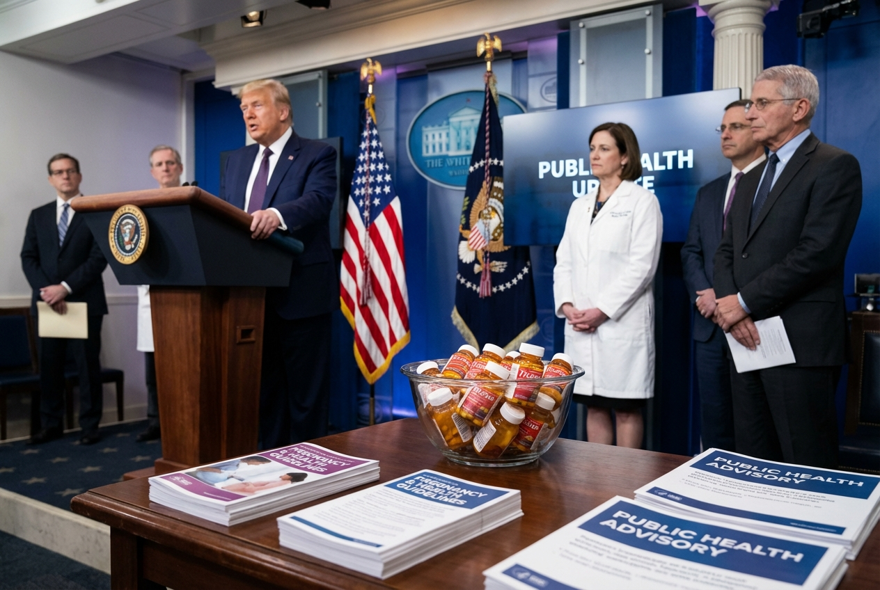 Trump Sounds Alarm on Tylenol and Autism Risks