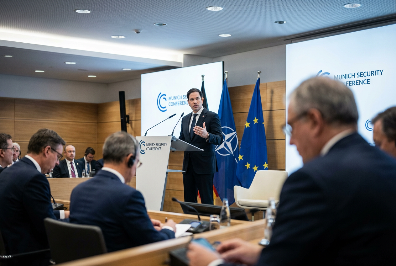 Rubio Tells Europe America Stands With West