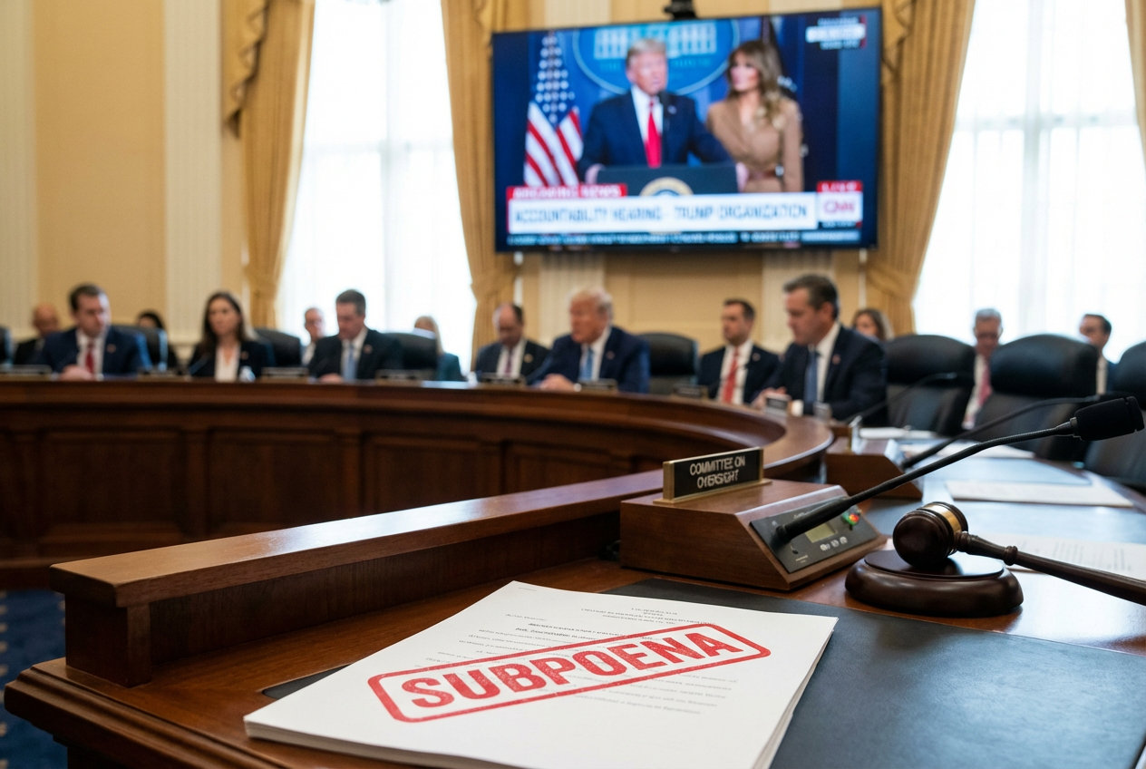 Dems Threaten Trumps with Epstein Subpoenas