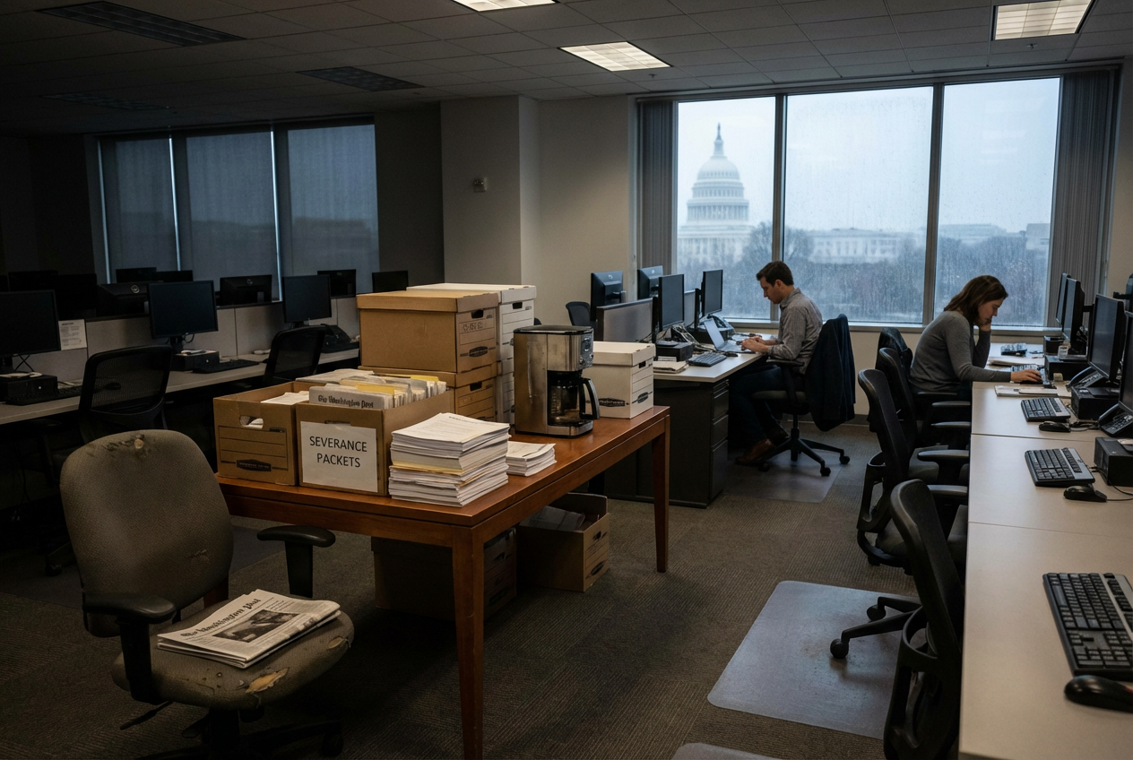 Washington Post Shakeup After Big Layoffs