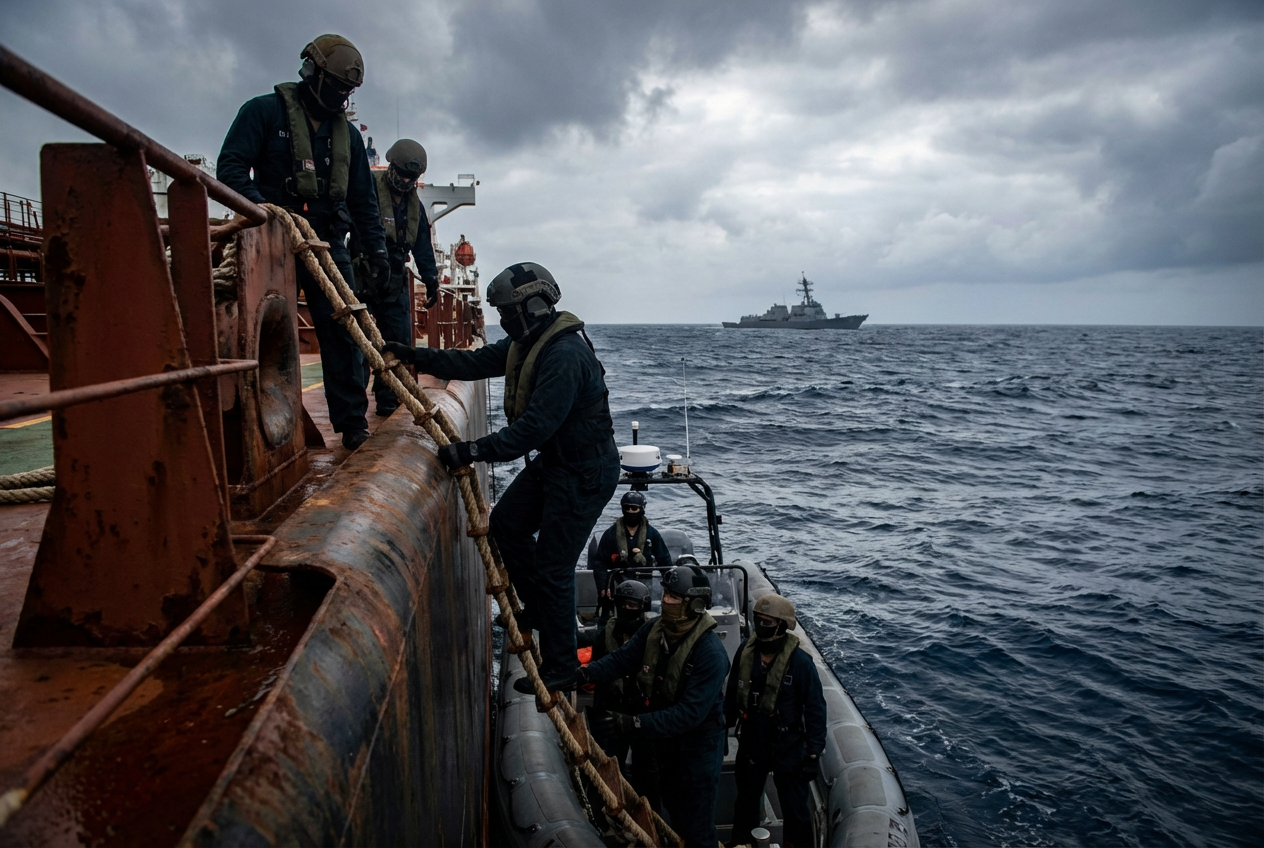 US Forces Nab Sanctioned Maduro Oil Tanker