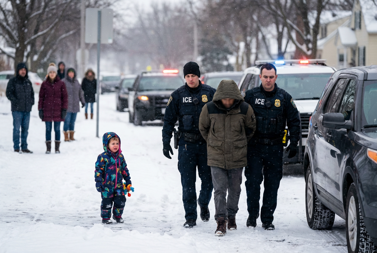 ICE Pushback After Minnesota Child Detention Uproar