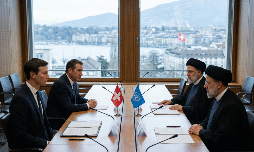 Trump Allies Face Off With Iran in Geneva