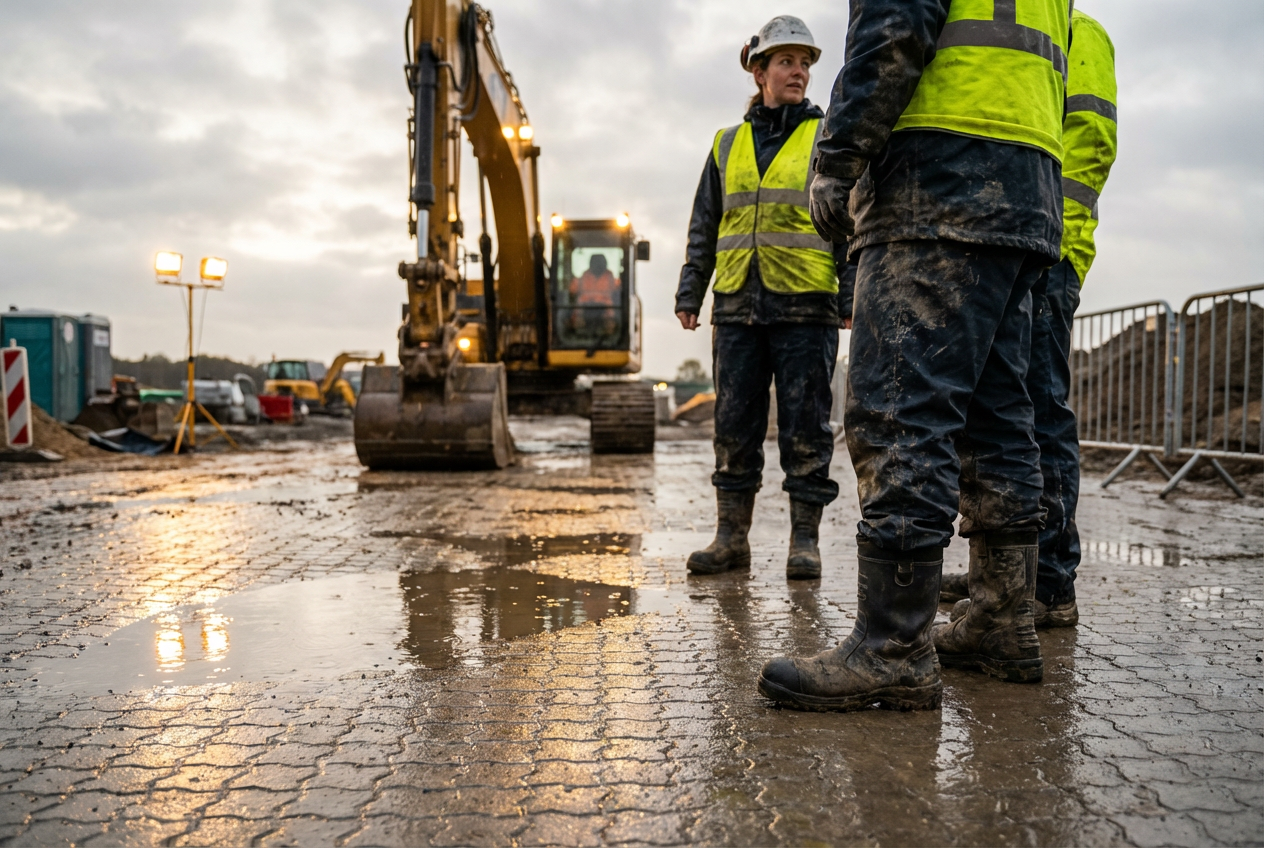 Tough Boots Save Working Feet