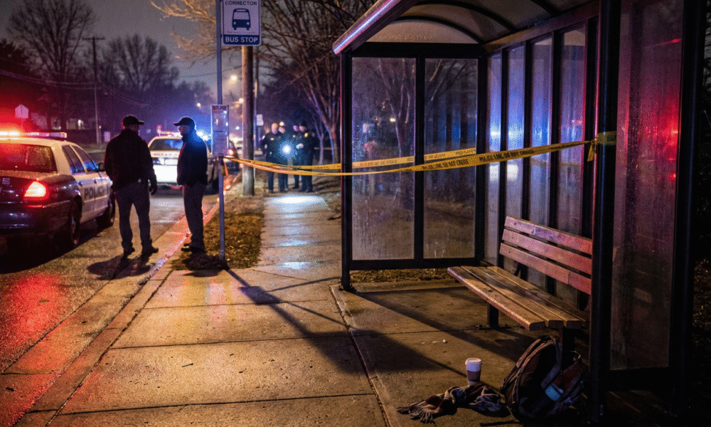 Serial Thug Stabs Mom at Bus Stop