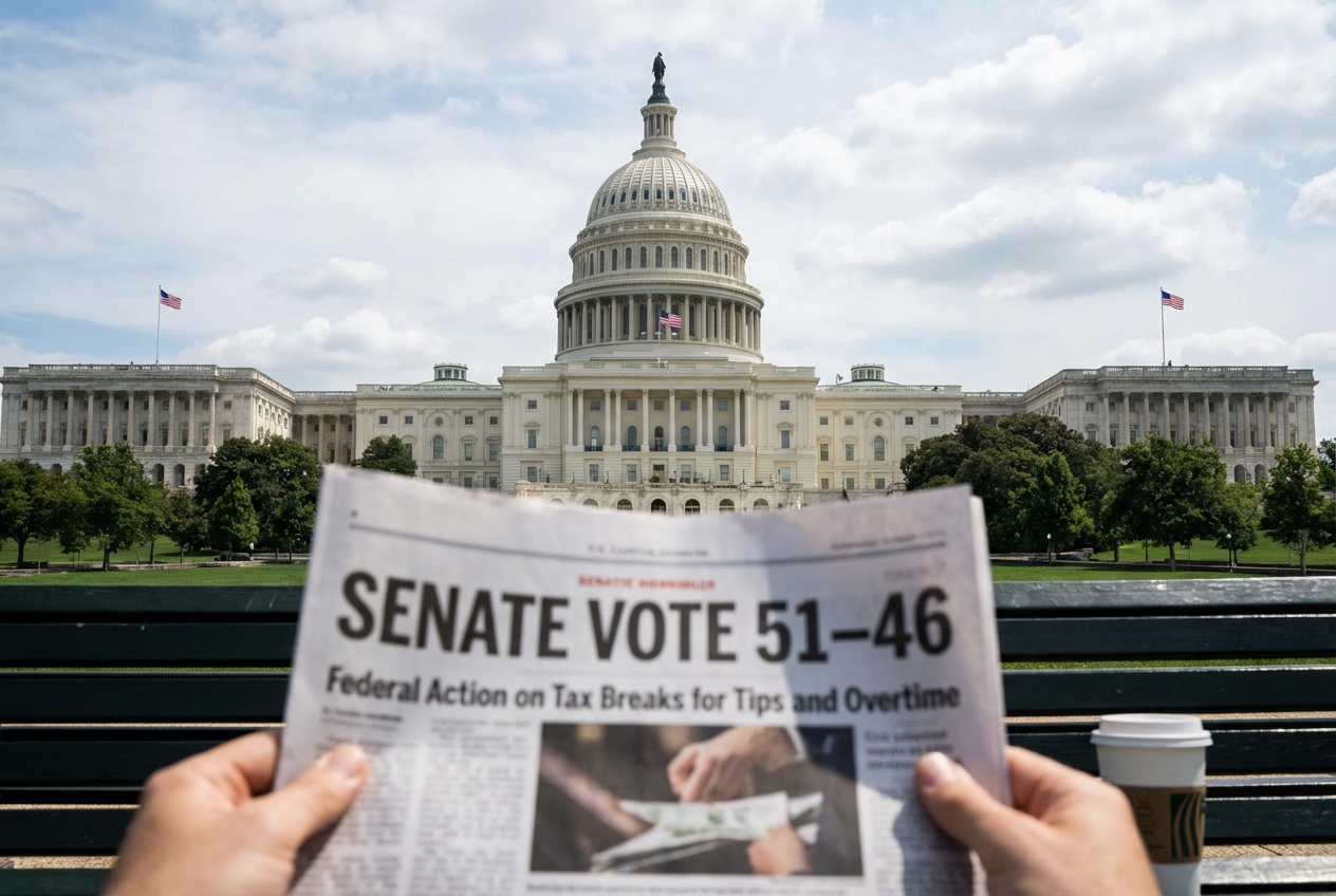 Senate Pushes D.C. to Accept Trump Tax Perks