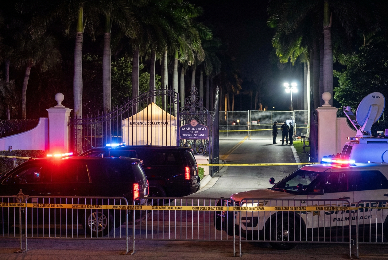 Midnight Intruder Shot Dead at Mar-a-Lago