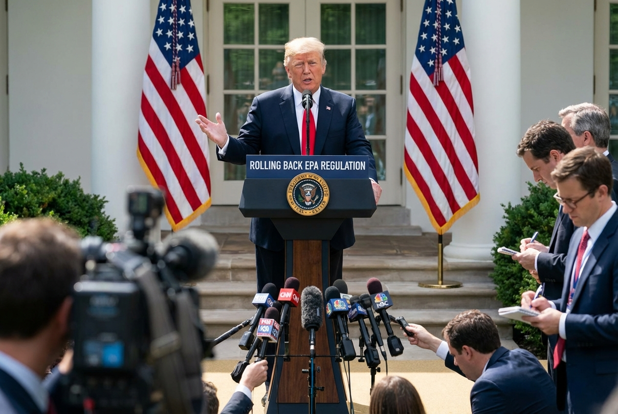 Trump Moves To Scrap Climate Rule Foundation