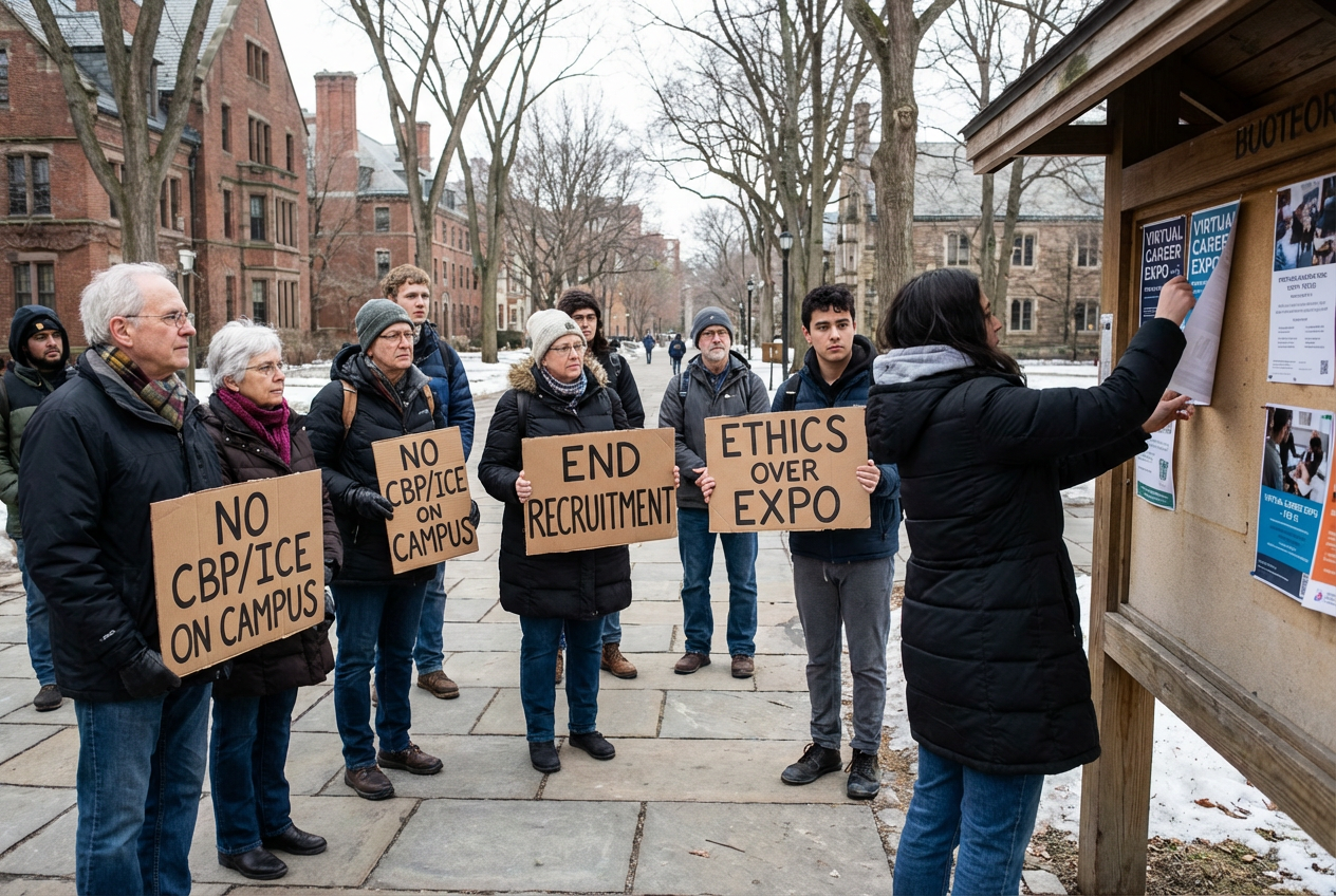 Columbia Uproar Over Border Patrol Recruiting